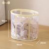 Nylon Foldable Laundry Basket With Foldable And Mesh Design For Home Organizing And Storage