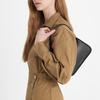 New CHARLES&KEITH Synthetic Leather Shoulder Bag Crossbody Bag Handbag Small Size Women's Noir Black/Silver/Gold CK2-80151362-A
