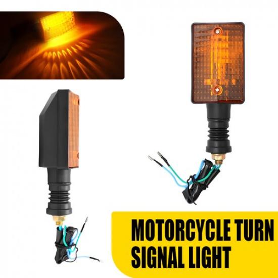 

2X Motorcycle Turn Rear Signal Light Amber Blinker Lamp For Yamaha XT250 1984