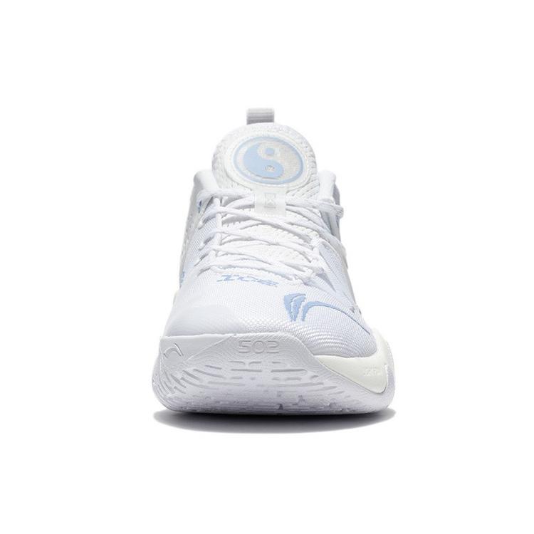 New LiNing Coldblood Anti Slip Wear Resistant Low Top Basketball Shoes White ABPS007-2