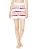 Gelato Pique PARIYA Cake Striped Shorts PWNP204056 Red Japan Size F Women's (Free Size)