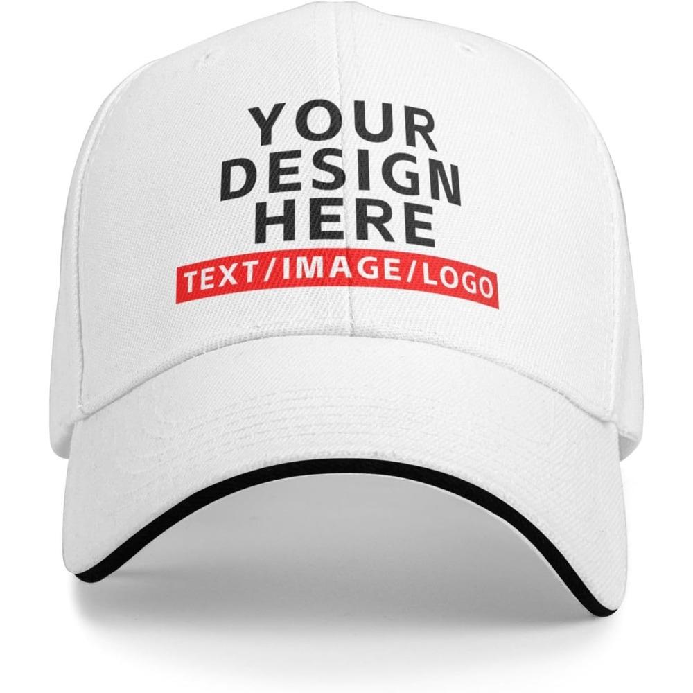 Casquettes de Baseball Personnalisées Créez Votre Propre ImageTexteLogo Chapeaux Personnalisés Unisexe Réglables Casquettes Personnalisées pour Homme Femme