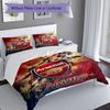 Arsenal Cougar Football Spirit Personalized Name Bedding Set,Comfort Bed Linen for Boys Room Decoration,Perfect Gift for Match Fans,Wrinkle Resistant 