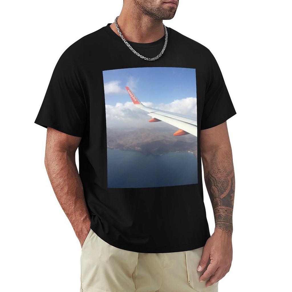 Easyjet TShirt Basic Breathable Solid Color TShirt