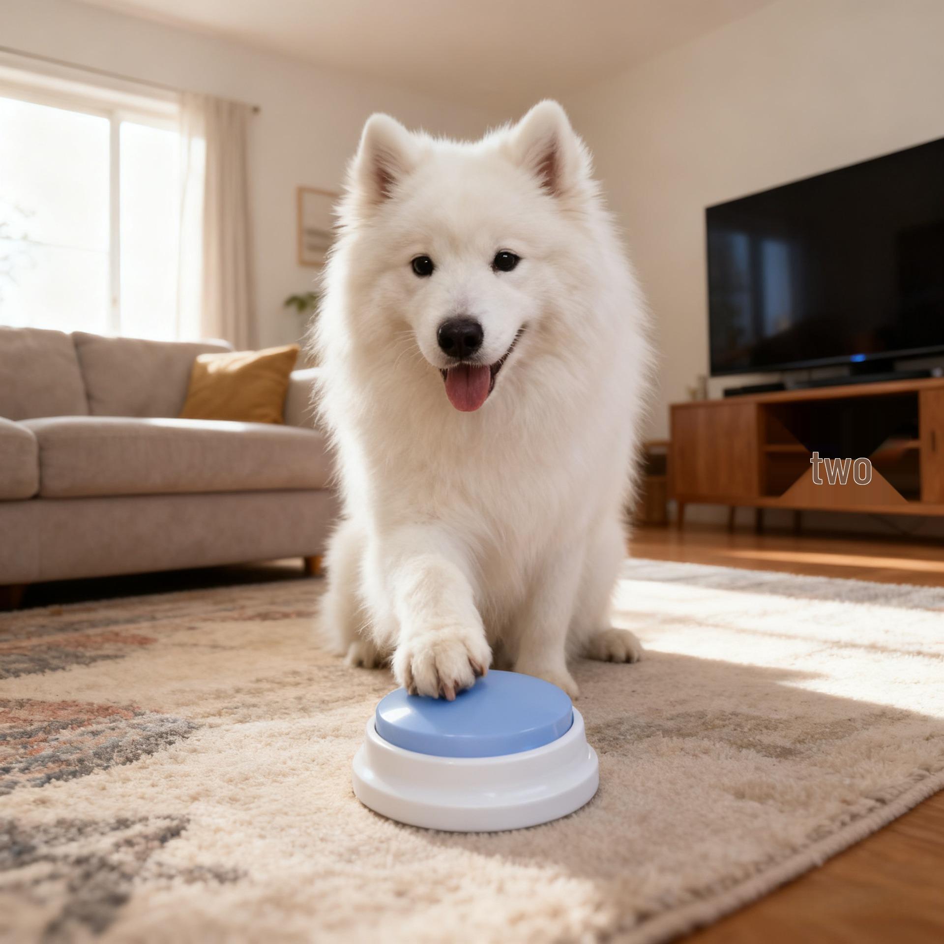 Dog Talking Voice Button - Pet Communication Sound Trainer Communication Button
