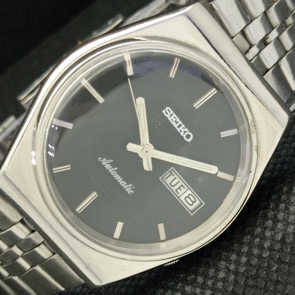 

Б/У винтажные часы SEIKO 5 AUTO 6309A JAPAN MENS D/D BLACK WATCH 588c-a313919-2 SKU588c-a313919