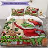 Merry Grinchmas Holiday Joy Threepiece Set Without Core 1 Duvet Cover 2 Pillowcase Without Core Duvet Cover And Pillowcase