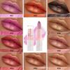 Rossetto perlato metallizzato, smalto per labbra scintillante e materiale di alta qualità, rossetto e smalto per labbra lucido e perlato a lunga tenuta, resistente all'acqua e al sudore