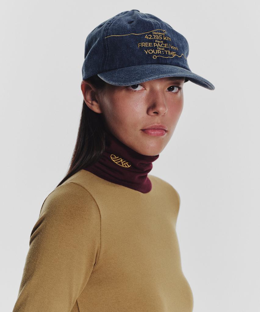 Minasu Track Warmer Color Turtleneck T Shirt_Mustard