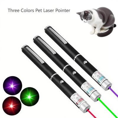 2-in-1 Mini Laser Pointer LED Pet Training Flashlight Scratching Toys for Pets and Cats, Indicator Tools, Christmas Gifts