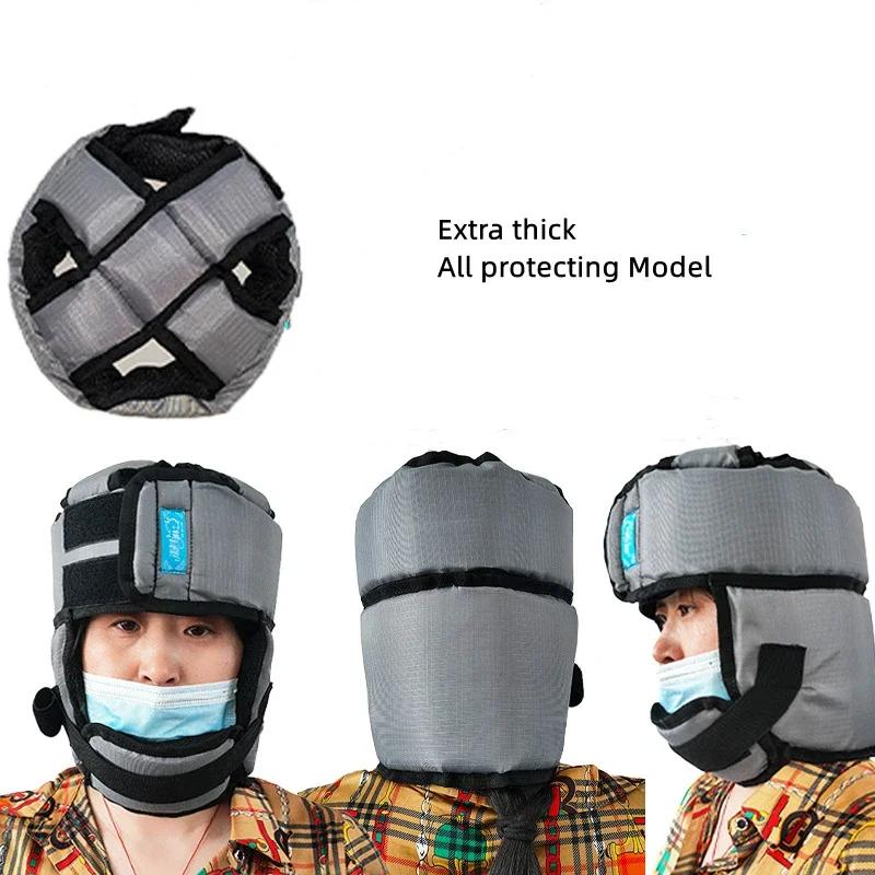 Medical Elder Protective Hat Fall Protection Helmet Head Safety Helmet Portable Adjustable Anti-Falling Safety Cap