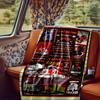 Veteran American Flag Heroes Sacrifice Blanketcustomize Your Name Lightweight Comfortable And Stylish Blanket For Travel Bed Home Chair Office Sofa