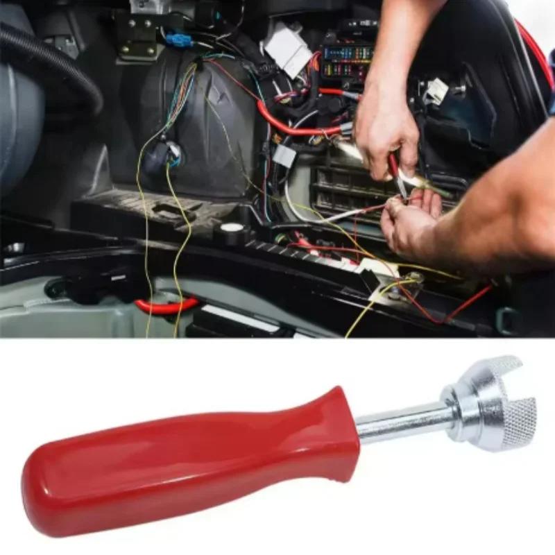 Herramienta de Reparación e Instalación de Frenos de Tambor para Automóviles 5.7 Pulgadas Compresor de Resortes de Zapata de Freno Arandela de Retención Herramienta de Servicio para Trabajador