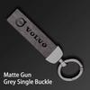glyqj2 Car Key Rings Luxury Leather Keychain Pendant Accessories For Volvo ES90 EC40 EX40 EM90 XC90 V90 V60 XC60 V40 S80 S60 S90 C40 XC