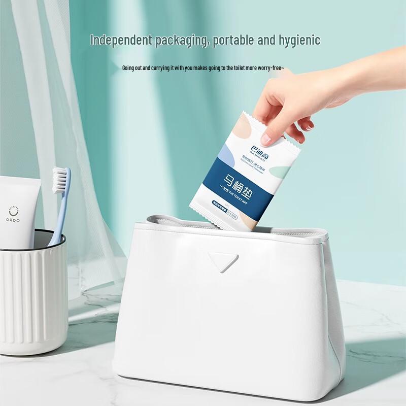 BADIGAO Disposable Waterproof Toilet Seat Covers