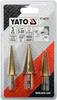 YATO STEP DRILL SET 3 PCS YT-44731