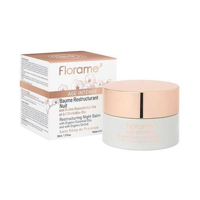 Baume Restructurant Nuit - FLORAME - Age Intense - 50ml - Bio - Peaux matures