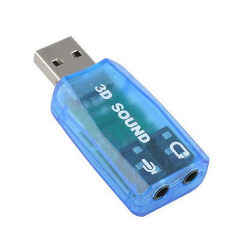Yushuo USB Plug-and-Play Externer Soundkartenadapter