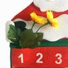 Christmas Hanging Calendar Fabric Countdown To Christmas Decor Santa Claus Holiday Home Party Decoration Countdown Calendar