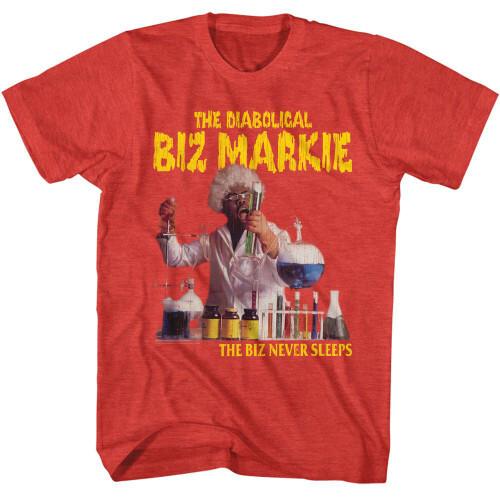 Biz Markie Diabolical Album Red Heather TShirt Unisex T-Shirt XL