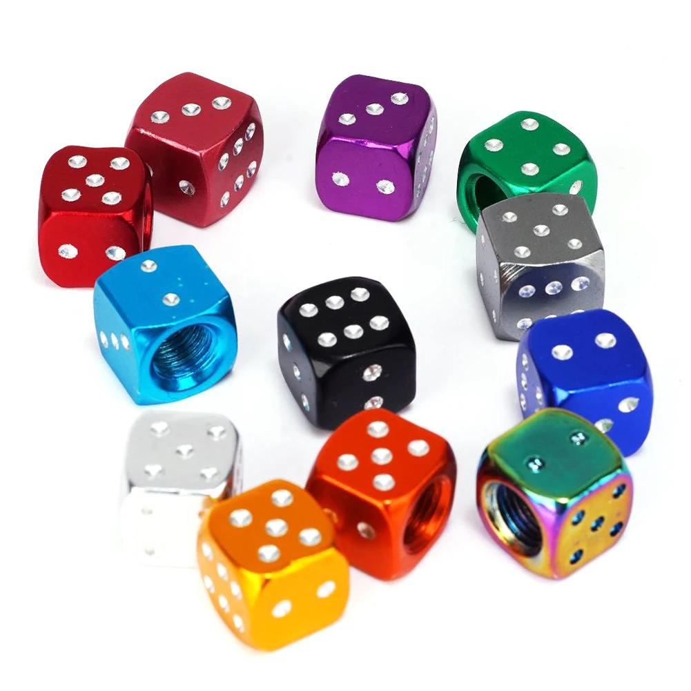 

4x алюминиевых колпачка для вентилей шин автомобилей, грузовиков, мотоциклов, велосипедов, игральных костей, стержней колес, покрышек, стержней колес, воздушных клапанов, пылезащитных чехлов, автомобильных аксессуаров красный