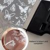 Flower Lace Nail Stencil 3D Lace Nail Stamp Template New Nail Printing Stencils  for DIY Nail Art