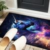 Magical Unicorn Garden Office Rug Chair Mat, Entryway Carpet, Suitable for Front Door, Bedroom, Living Room, Desk, Holiday Gift