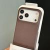 Original Splice Fabric Leather Case For iPhone 17 Air 16 15 14 Plus 13 12 Pro Max Frameless Matte Shockproof  Armor Cover