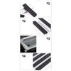 100mm 4 Inches Bench Machine Tool Anti-slip Vise Grip Pad Machine Tool Cover Aluminum Alloy Cover Enhanced Control