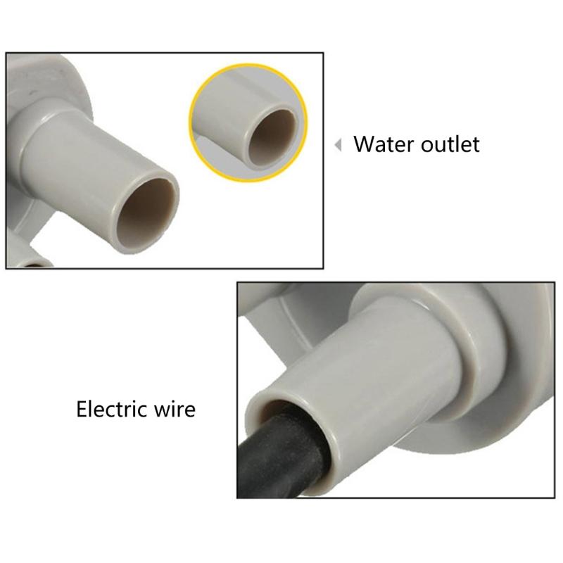 Pompa sommersa per acqua 600L/H 5M CC 12V Pompa ad alto flusso per giardino Aqua