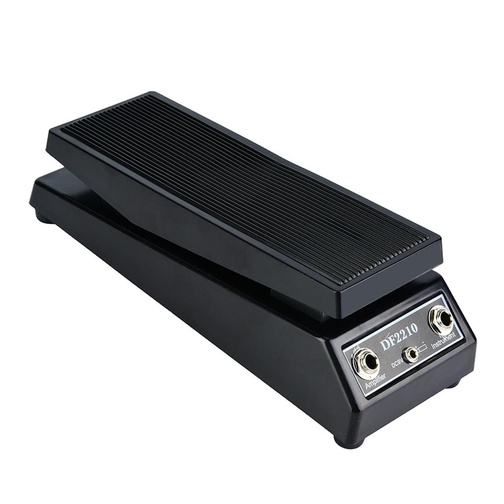 DF2210 Classic Wah Guitar Effect Wide Standard for and Guitar Players Pedal, Range, Foot-Controlled On/Off Button, Included, Bands, DJs,