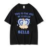 Maglietta Divertente Meme Hot Twilight Eggward Parodia di Edward Cullen Maglietta Humor Unisex Donna Casual Maglietta a Maniche Corte 100% Cotone Top
