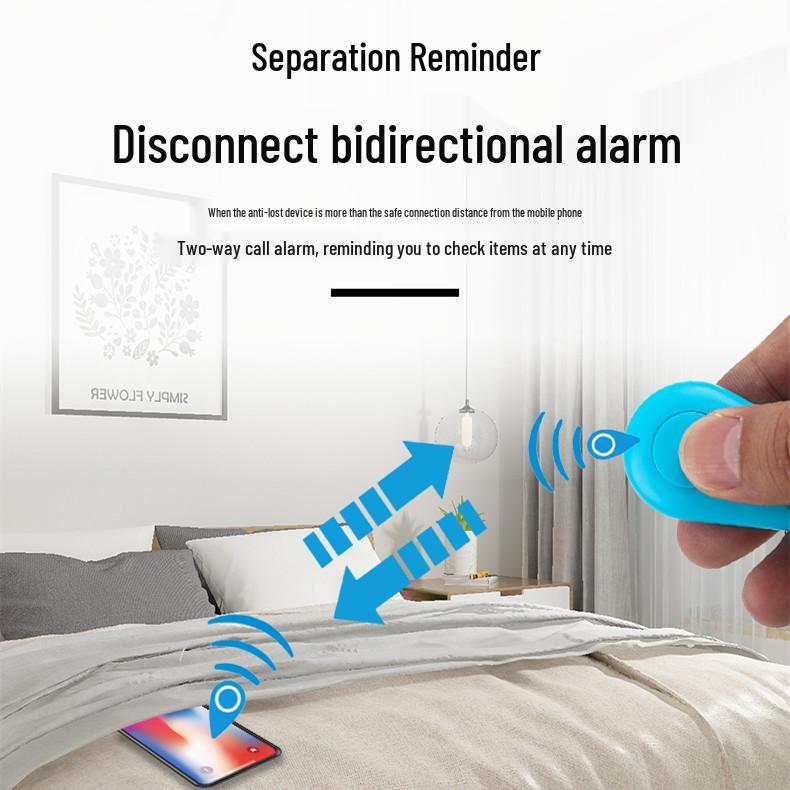 Localizador Inteligente de Chaves Bluetooth Gota d'Água e Rastreador Bidirecional