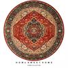 Persian Ethnic Style Round Living Room Carpet Water Absorption NonSlip Cold Blanket DirtResistant And Easy To Take Care Of Carpet Crystal Velvet
