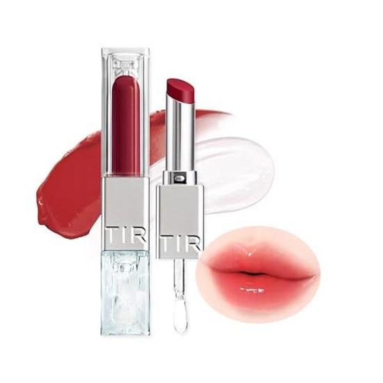 TIRTIR MELTING GLOW DUAL LIP (03 RICH APPLE BALM 1.5gPLUMPER 1.5g)