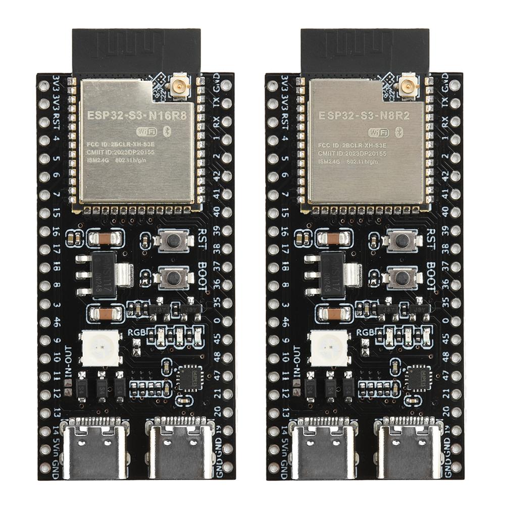 ESP ESP32 S3 Development Board ESP32 S3 N16R8/N8R2 BT 2.4G Wifi Module for Arduino 8MB PSRAM 16MB FLASH Dual Type-C