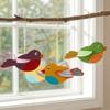With Rope Wooden Bird Craft Kit Unfinished Blank Bird Pendants Party Decorations