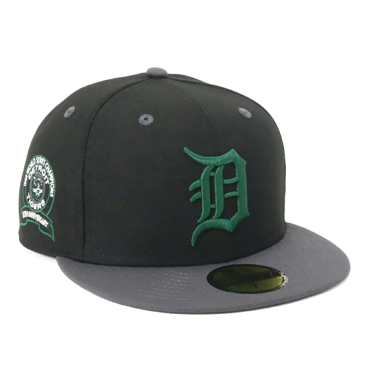 

New Era 59FIFTY Cap MLB Detroit Tigers DET with Side Under Exclusive to and Side Straight Flat Stylish Streetwear Sun Protection (70899490,