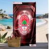 Southampton Football Print Beach Towel, Large Soft Quick Dry Towel for Beach Camping Swimming