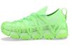 Mix ACE Fabric Slip Resistant Abrasion Resistant Low Top Casual Shoes Women's Fluorescent Ice Green AZGS030-2