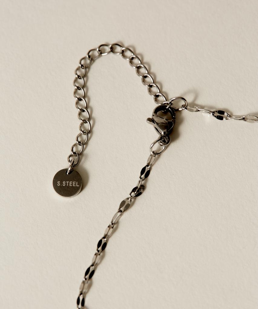 Novice Tokyo Petal Chain Necklace [Stainless] / Silver