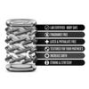 WAKEWAY 6Pcs/7Pcs Cock Ring Penis Enlarge Sleeve Lock Semen Sex Toys for Men Delay Ejaculation Cockring Sex Products Adult