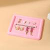 Modern Jewelry Showcase Tray Velvety Jewelry Display Tray Exquisite Charm Holder