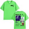 Rapper Milo J 166 Album T Shirt Unisex Unisex Fashion Hip Hop Tshirt 100 Cotton Casual Oversized Short Sleeve Tshirts Streetwear