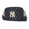 MLB Polyester Camera Bag, Crossbody Bag, Shoulder Bag Unisex Dark Blue Casual 7ACRM052-50BLS