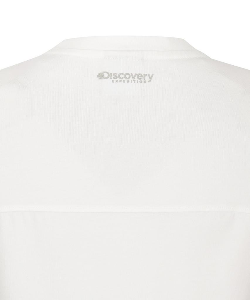 DISCOVERY EXPEDITION Women'S Slim Crop Short Sleeve T-Shirt (White)