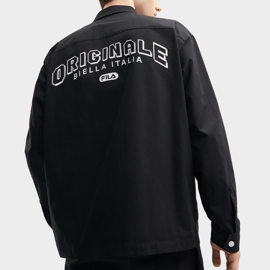 New FILA ORIGINALE Jackets Men's Black F11M429702FBK