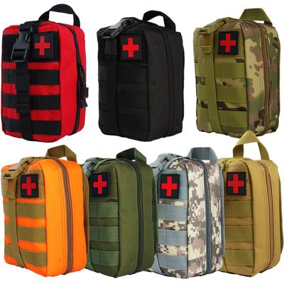 Survival First-aid Kit Container Travel Oxford Cloth Waterproof Tactical Waist Pack Outdoor Climbing Camping Equipment Safe Bag