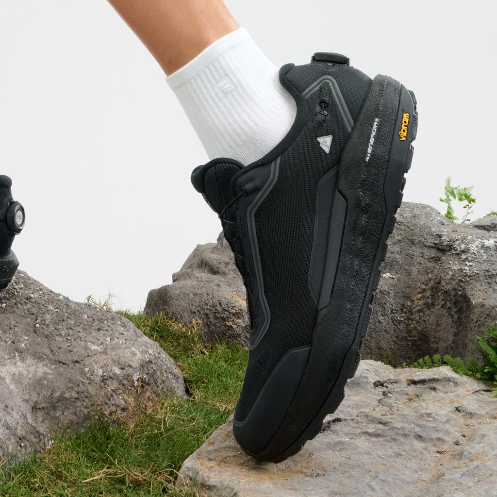 Fila Boa Explorer 2 Comfortable Breathable Shock Absorbing Durable Low Top Outdoor Shoes Men Shoes Black A12M421205FMN