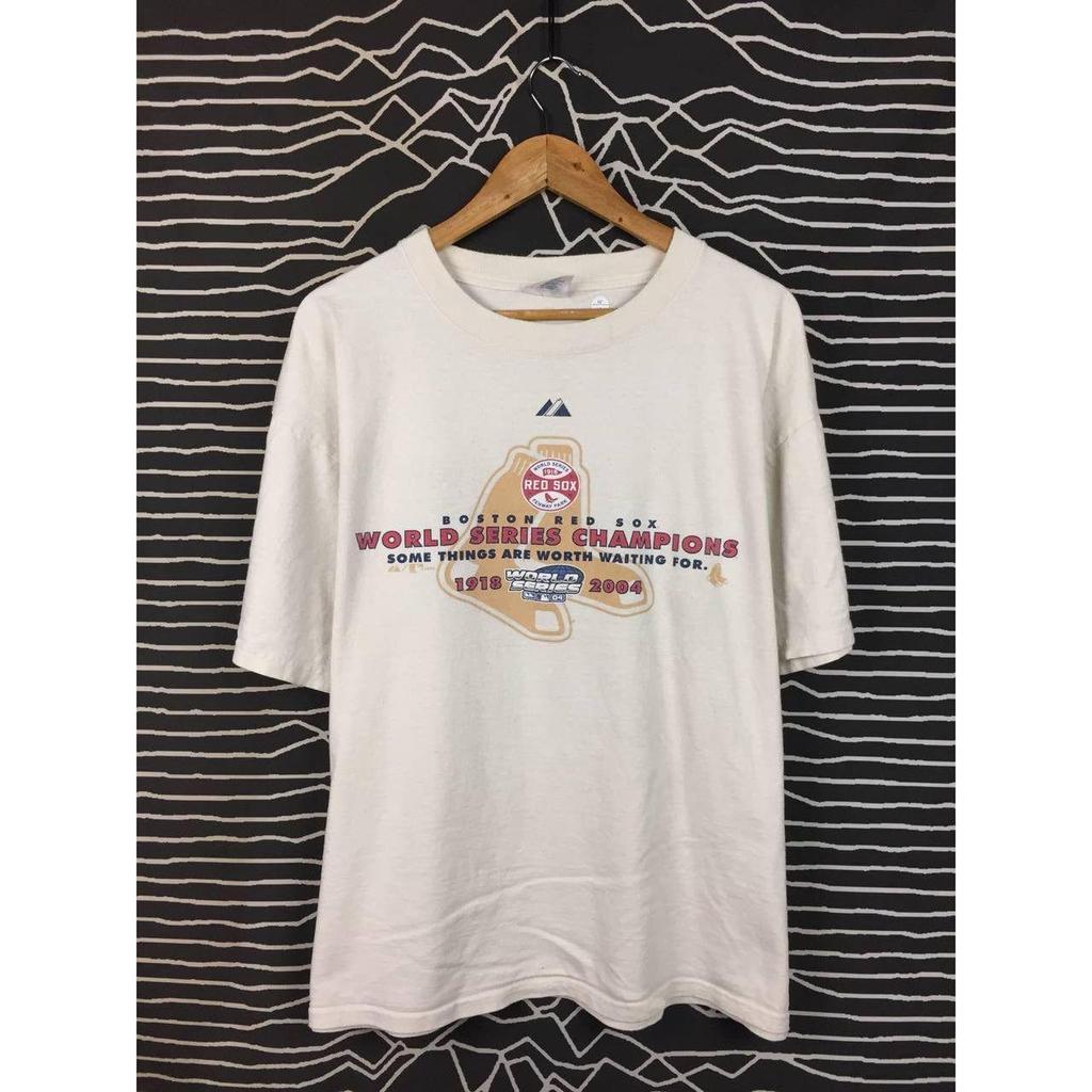 Vtg 2004 Boston Red Sox World Series Champions Tee
